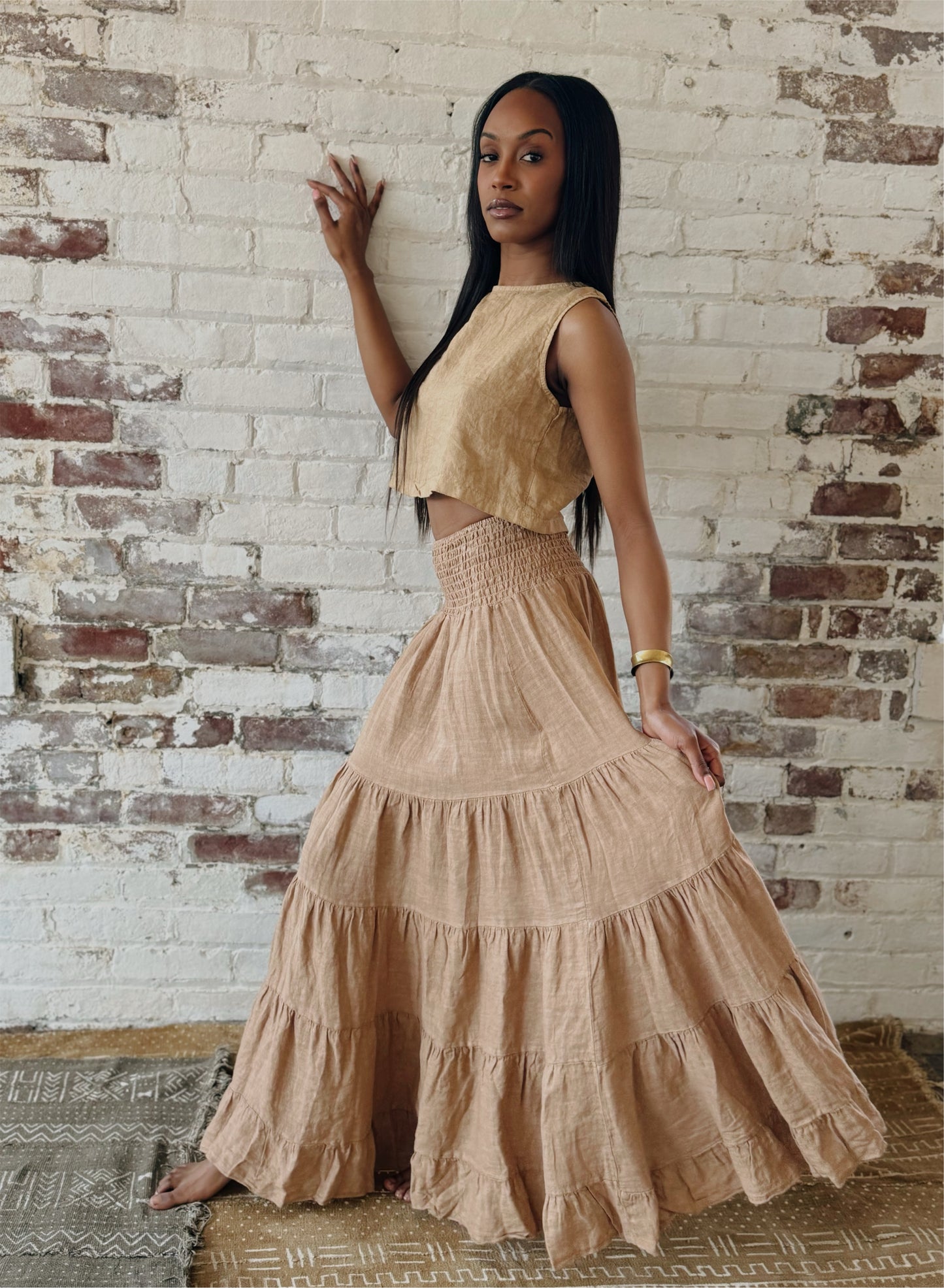 Linen Skirt