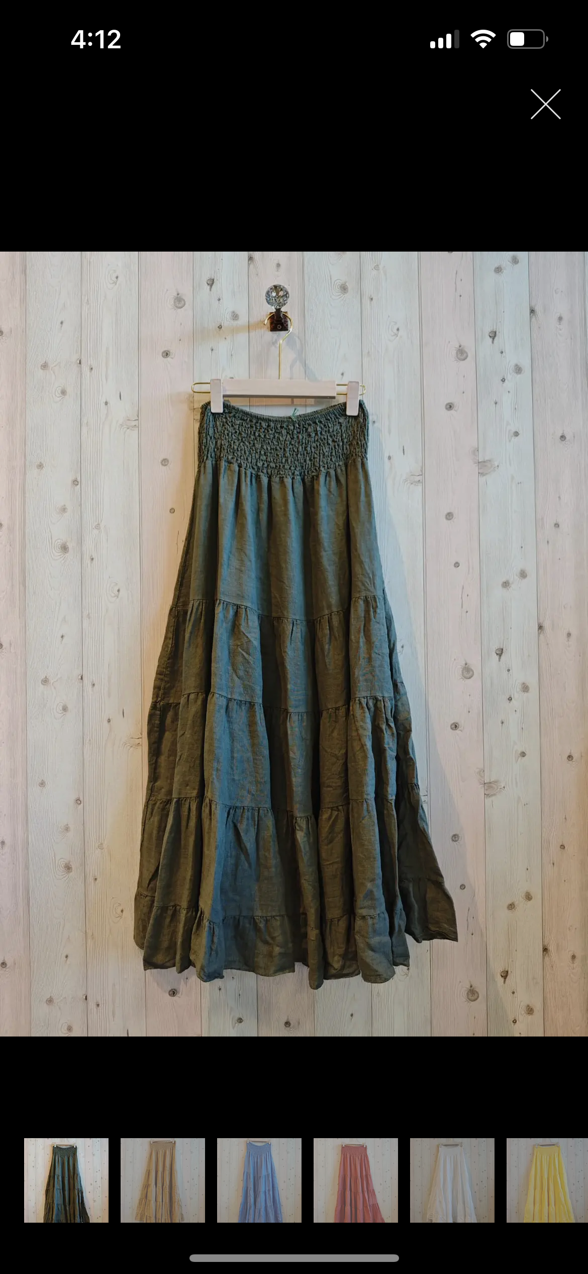 Linen Skirt