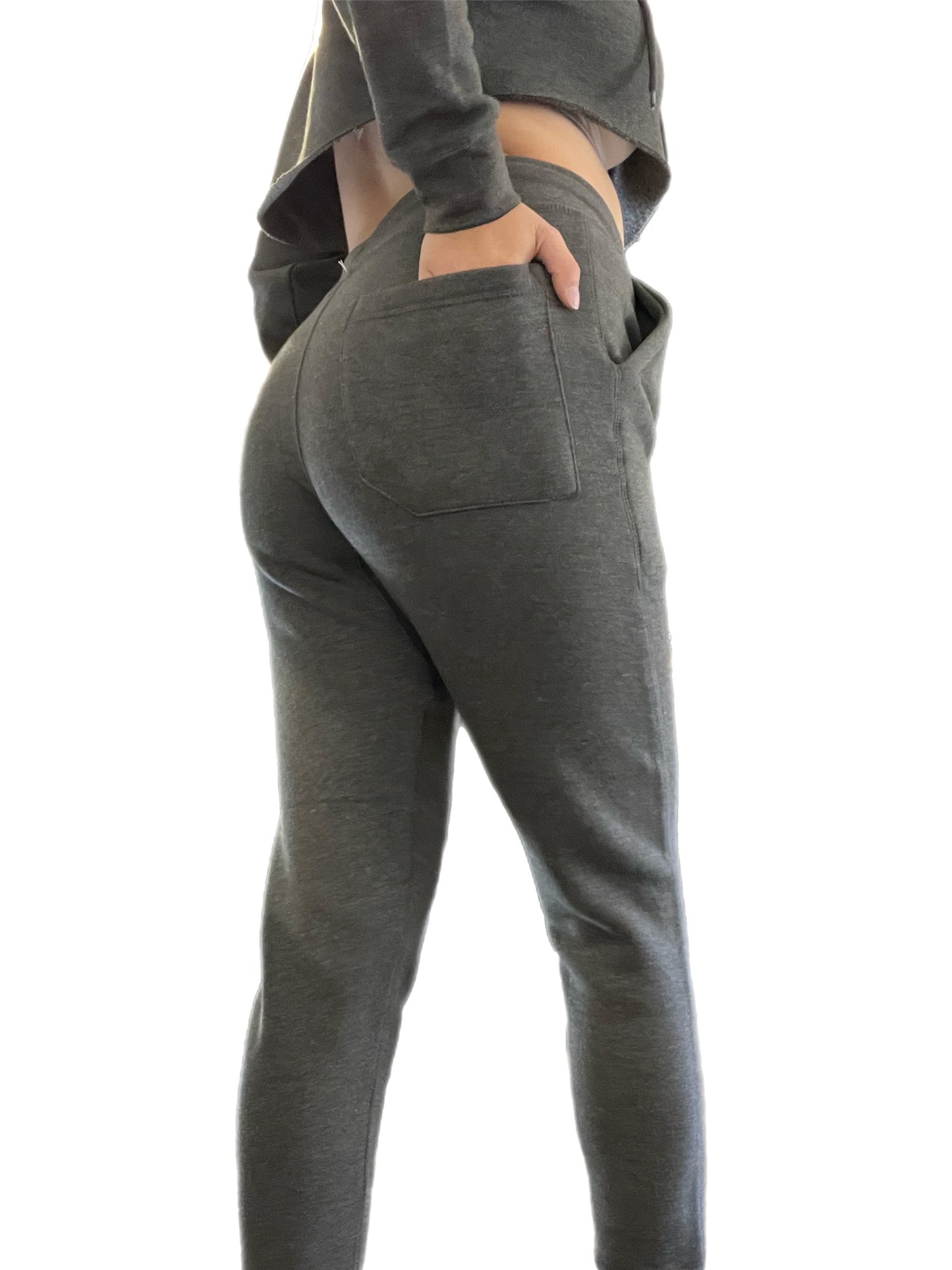 Babes Charcoal Grey Joggers