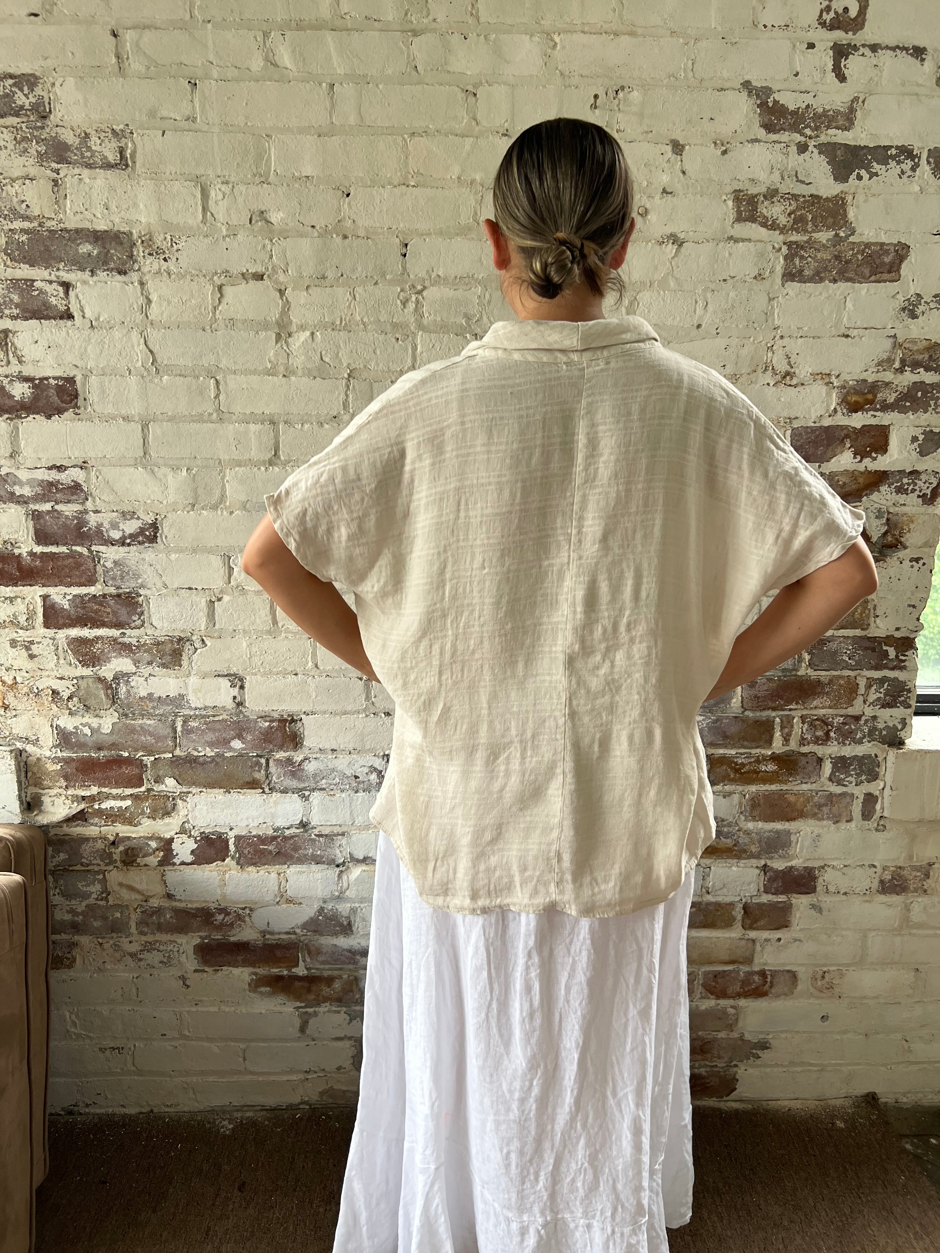 Linen Casual Blouse