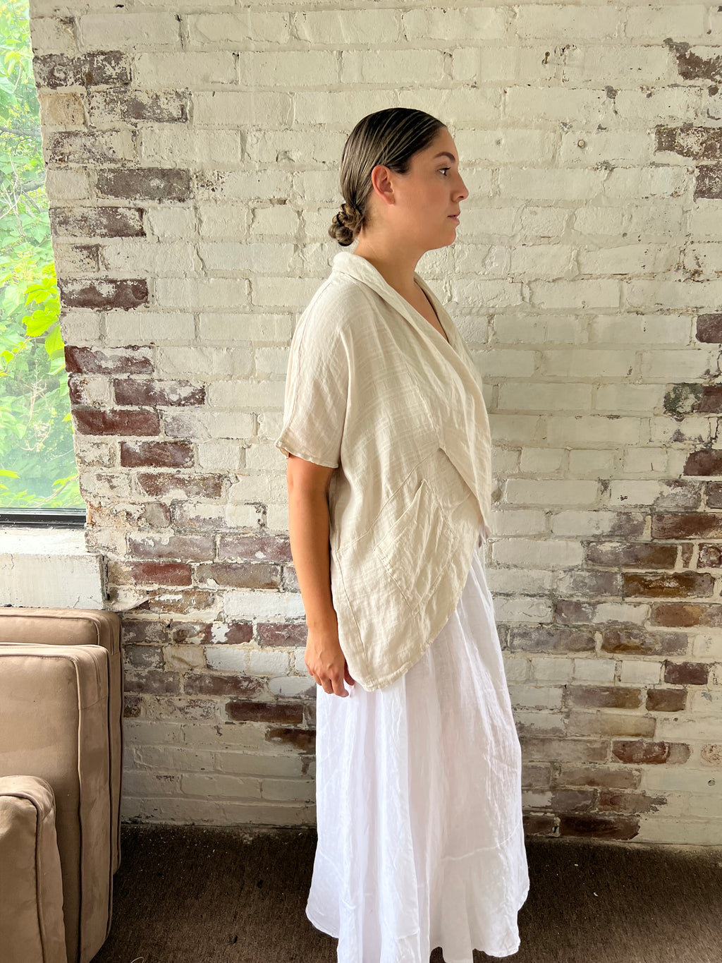 Linen Casual Blouse