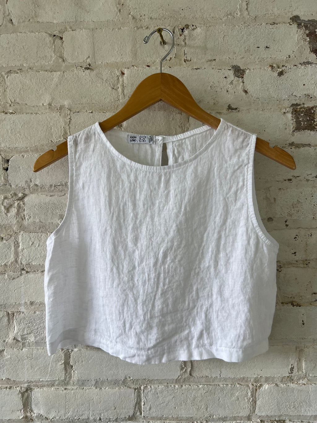 Linen Crop Tops