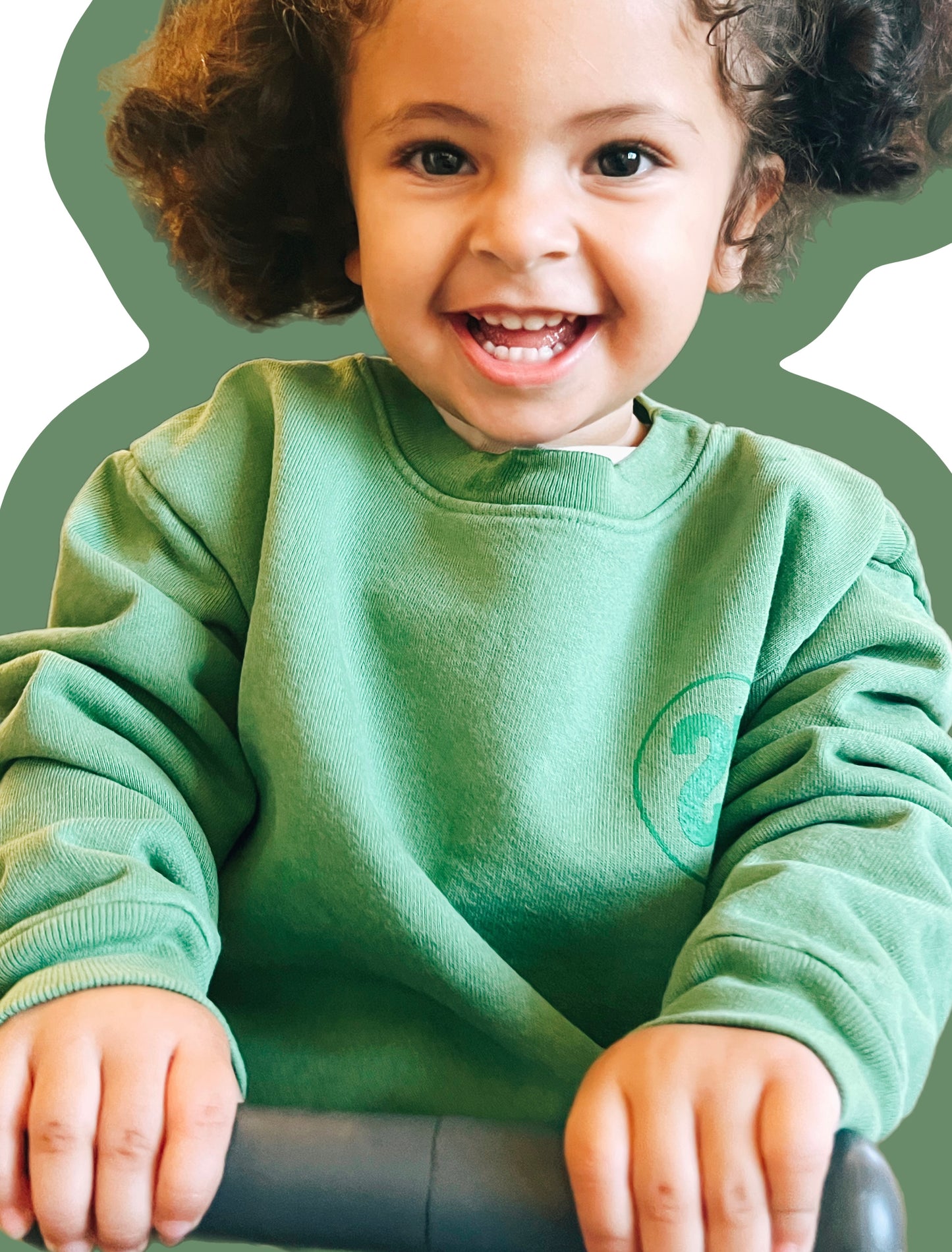 SB Toddler Green Crewneck